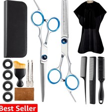 15 pcs Hair Cutting Scissors Professional, Thinning Shears for Hair Cutting, ...