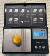 Butterscotch Vintage Baltic Amber, Round bead, 5.8 gram