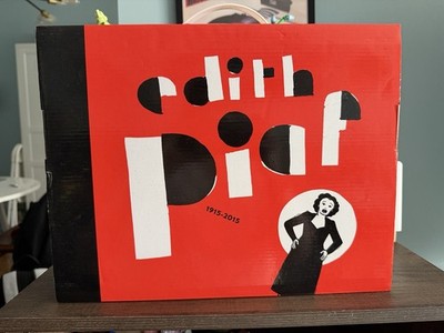NEW Edith Piaf Limited Numbered 20CD Deluxe Box Set with 10'' Vinyl/30 Page Book