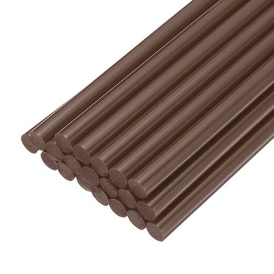 20pcs Hot Melt Glue Gun Sticks 200mm x 7mm for Most Glue Guns Brown
