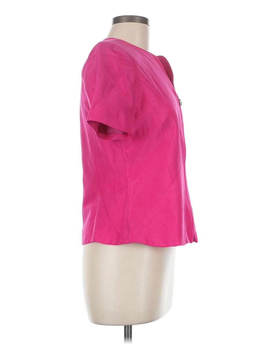Constance Saunders by Nahdree Women Pink Jacket 6 View 3