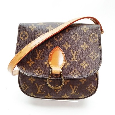NO TARIFF Louis Vuitton LV Shoulder Bag Saint Cloud Brown Monogram