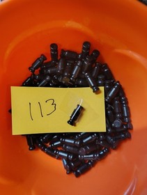 Lot Vintage K'NEX Yellow Hard KNEX Case Roller Coaster Chain Track See Pics Qtys