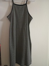 Mini Red Dress for casual summer and black and white dress two for one price