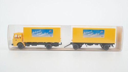 Wiking 1:87 25551 GK: 551/14 CS MAN 12.170 tren de carga postal | Zustand: Gebraucht
