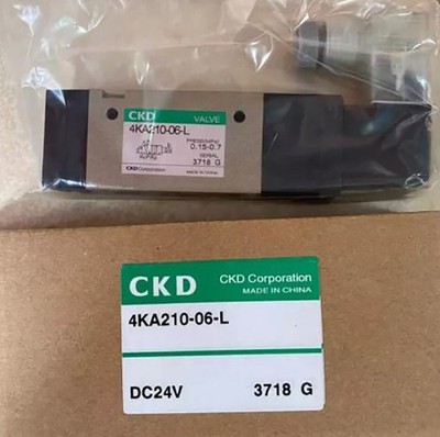 CKD 4KA210-06-L-DC24V Solenoid Valve New