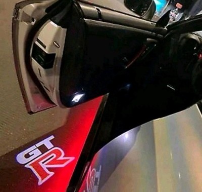 Nissan GTR GT-R R34 R35 SKYLINE Nismo LED Tür Licht Tuning Xenon Turbo VR38DETT
