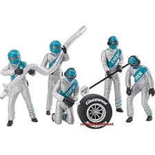 Carrera 20021133 Set of figures, mechanics, silver Slot Car Track Accessory