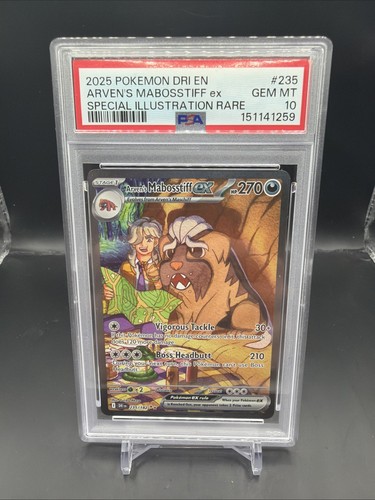 Arven's Mabosstiff ex graded PSA 10 for sale on eBay