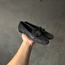 Vintage Salvatore Ferragamo Suede Loafers 6