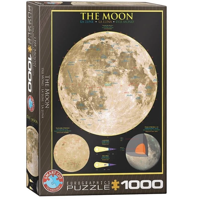 Eurographics Fine The Moon - 1000 件拼图   — 第 3/3 张图片