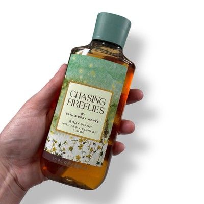 Bath and & Body Works CHASING FIREFLIES 10 oz Body Spring Summer Limited Edition