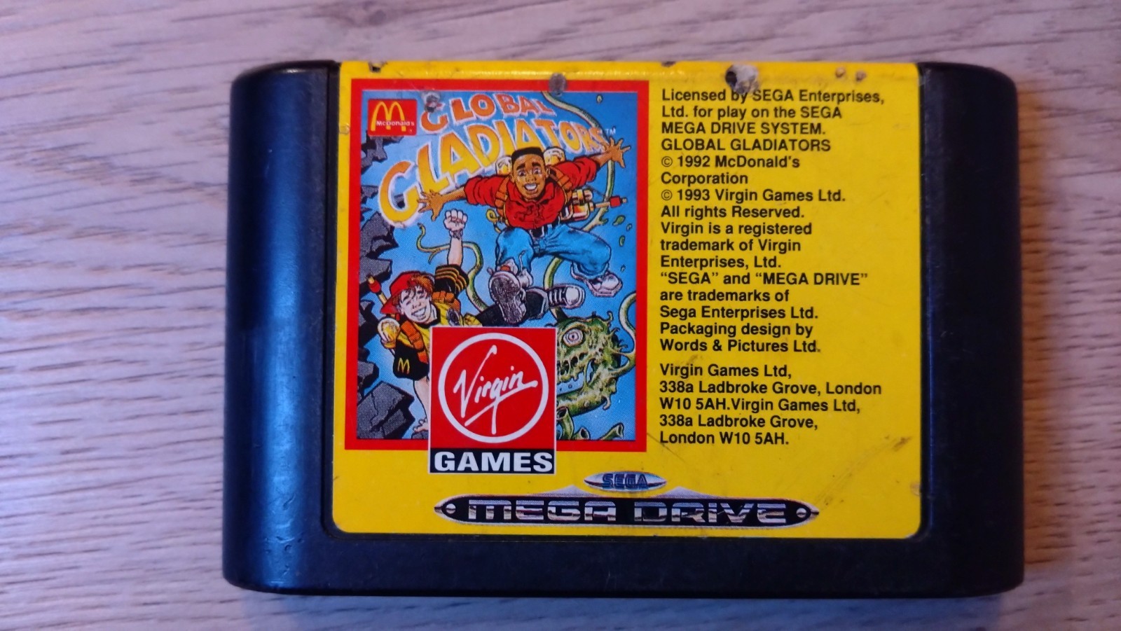 Mc Donald's global gladiators Sega Megadrive Loose PAL