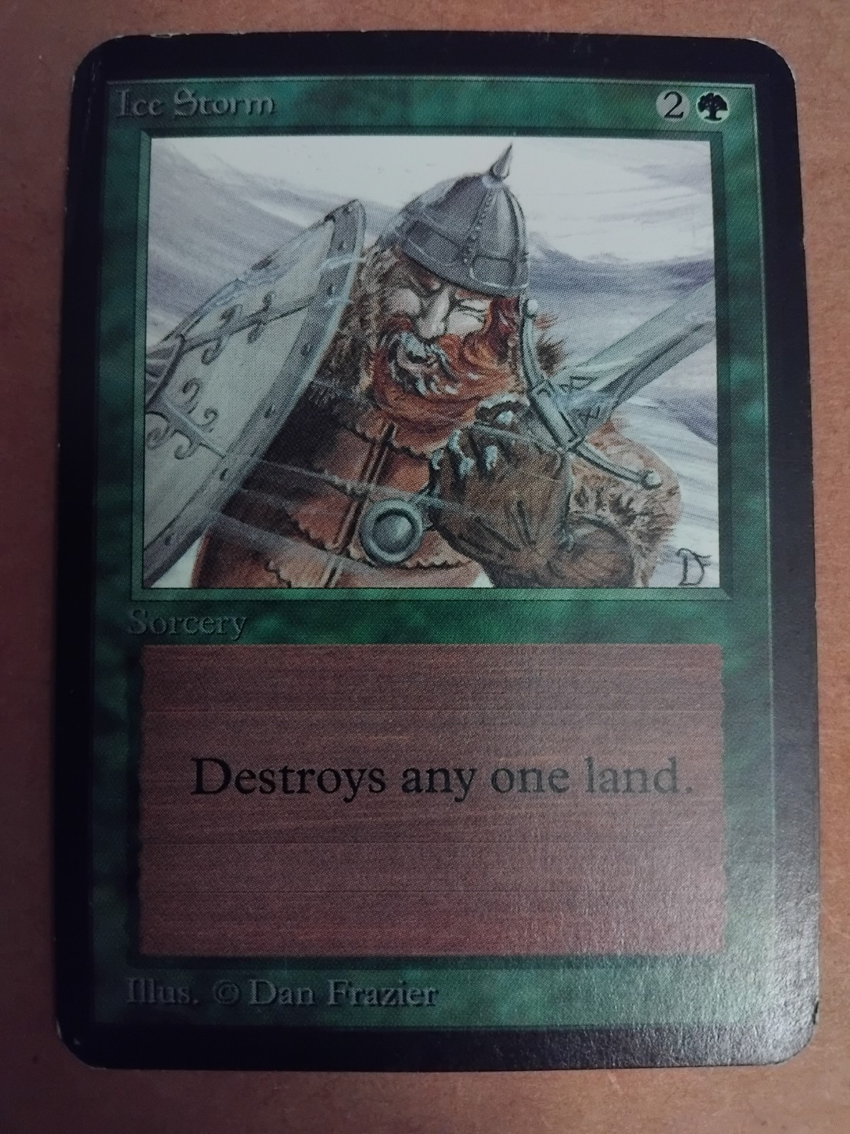 Ice Storm – Alpha Edition – Heavily Played – MTG Magic: The Gathering