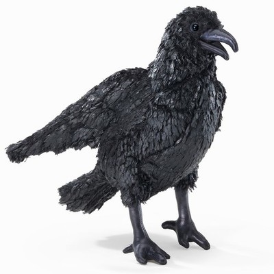 Folkmanis Crow Hand Puppet, 11''