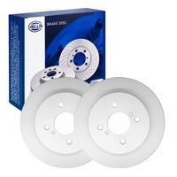 2X Hella Pagid Bremsscheiben Ø258Mm Hinten Passend FüR 55279PRO