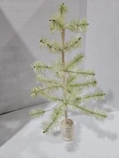 Bethany Lowe Feather Tree in Urn Base 18" Christmas Holiday Decor-free Shipping