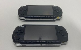 Lote de 2 consolas portátiles Sony PSP PlayStation PSP 3001 PSP 1001