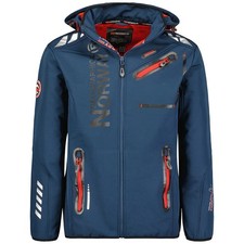Chaqueta softshell Geographical Norway REINE para hombre rompevientos para lluvia al aire libre...