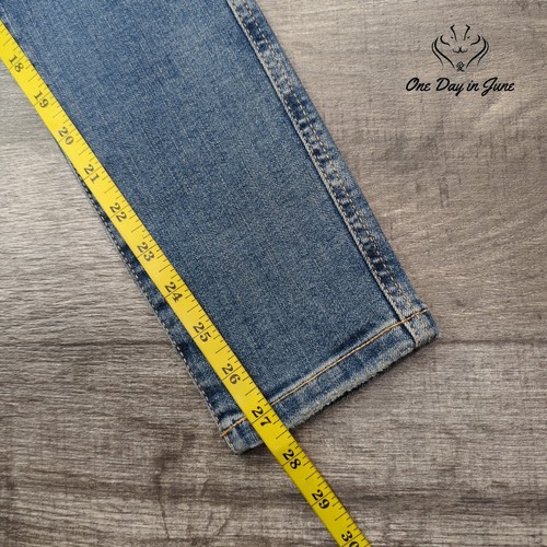 Zara Mid Rise Ankle Length Jeans Size 0 - Picture 5 of 6
