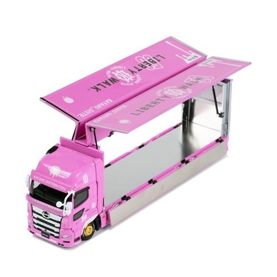 New GCD 1/64 LB-Trucks Hino Profia Transport LBWK Pink Ver.2 Gold