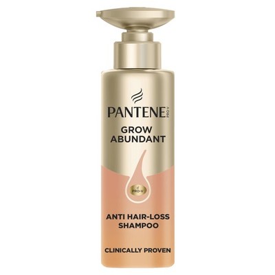 Pantene Grow Abundant Anti-Haarausfall Shampoo 290ml 290 ml (1er Pack), Gold 
