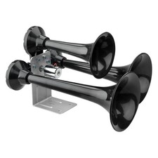 Wolo 847 Siberian Express 3 Trumpet Black Train Air Horn