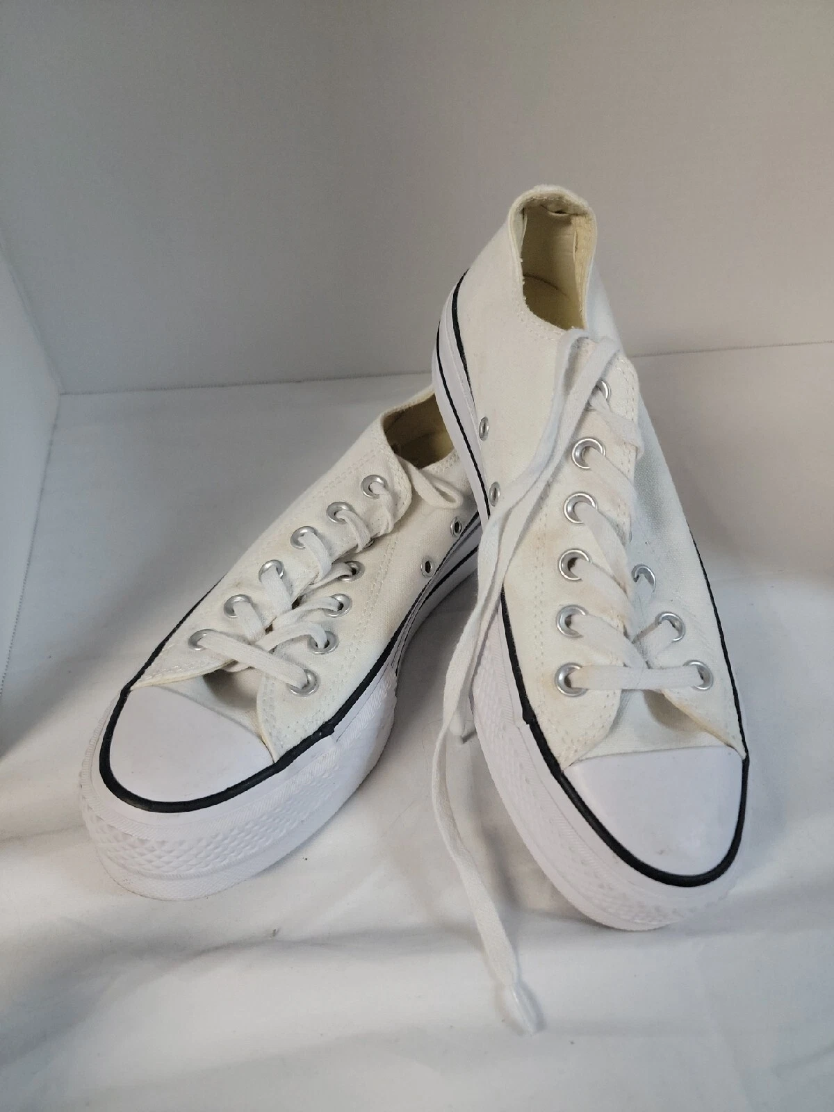 Scarpe Converse donna 7 CTAS Madison Cap Toe scarpe comode bianche top basso