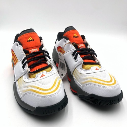 Adidas Agent Gil Restomod Men's Size 9 Basketball White Orange FZ6213