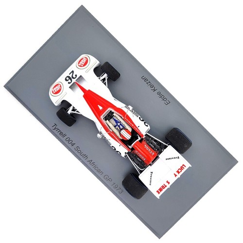 1973 Eddie Keizan Tyrrell 004 GP del Sudafrica - 1/43 Spark Models - Foto 3 di 3