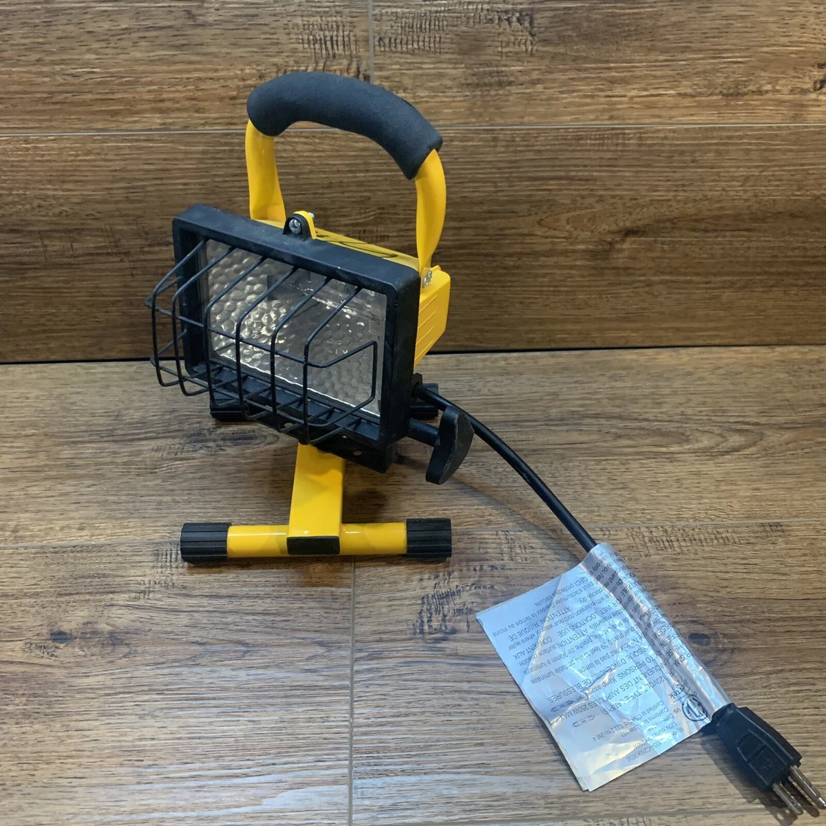 Intertek mpl 1034 250 Watt Halogen Work Light Job Site Lamp