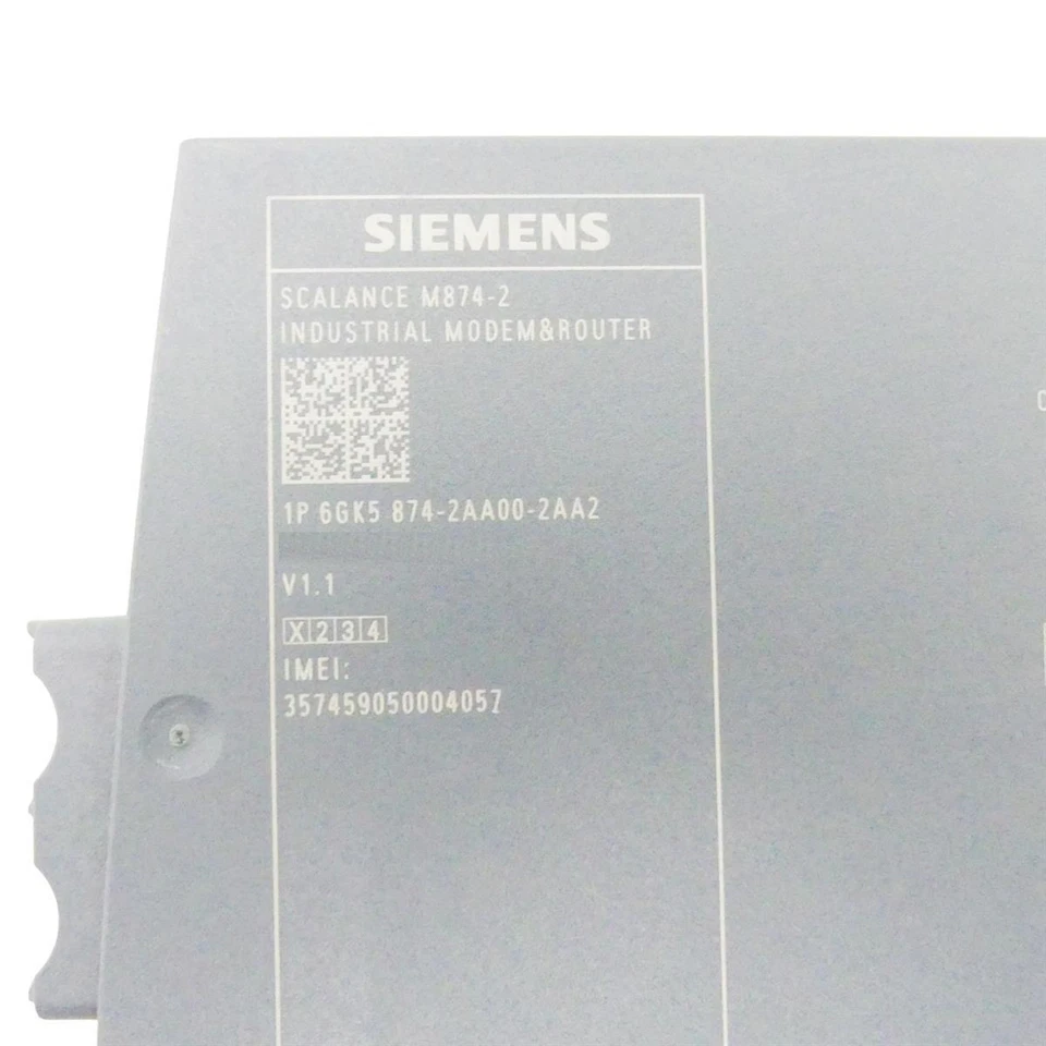 SIEMENS SCALANCE 6GK5874-2AA00-2AA2 6GK5 874-2AA00-2AA2 ROUTER FS: 01 -unused- - Bild 3 von 3