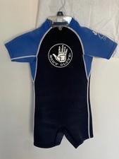 Body Glove toddler youth 2/1mm spring shorty WETSUIT C1 surf swim washed