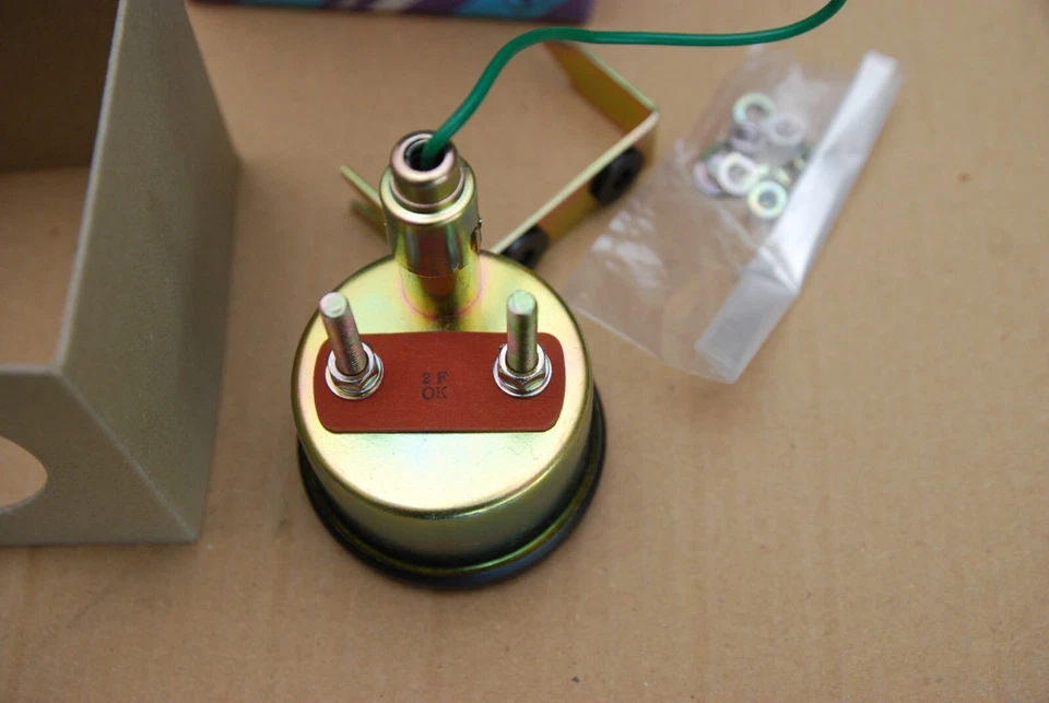 Voltímetro vintage FD Japón 24V para Nissan Toyota Datsun Mazda Foto 2 de 2