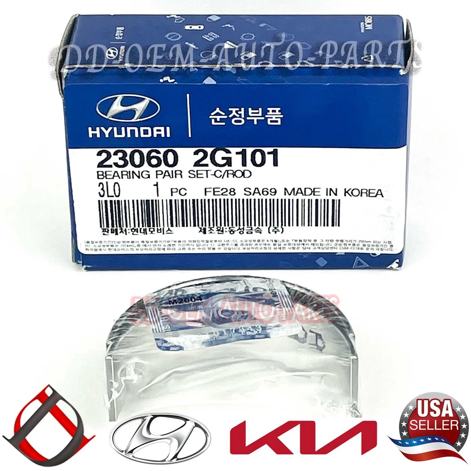 Подлинный стержневой подшипник Genesis Coupe Santa Fe Sonata Forte Optima Sorento 2,0 л 2,4 л - Изображение 3 из 4