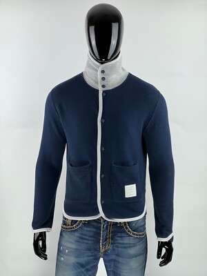【送料&関税込】Thom Browne Dark Blue Cotton Oversize Cardig s-l400.jpg