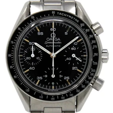 Omega 175.0032.1 39mm Speedmaster Chronograph Stainless Steel 2YrWarranty #386-1