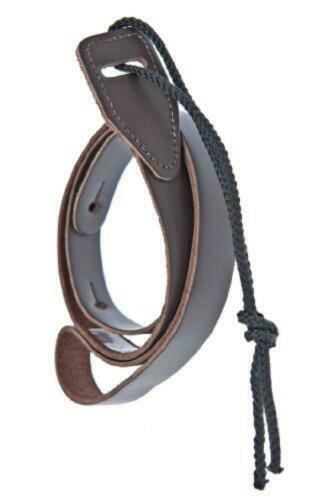 Tracolla Chitarra Stagg SPFL 30 MEX DBRW - Pelle Scamosciata Marrone, Teschio Messicano - Foto 6