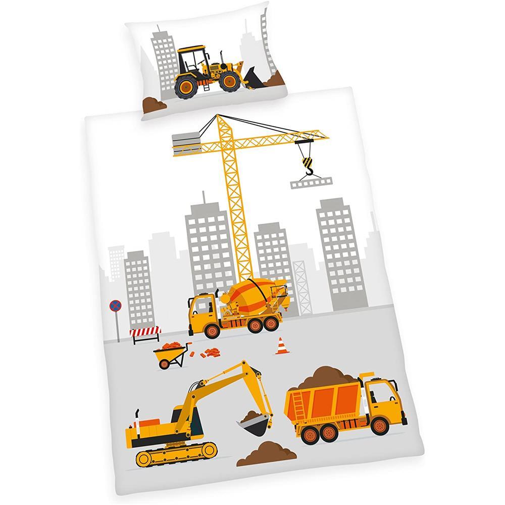 Вьючный мешок для скота Bettwsche 40x60100x135 см Baustelle Baumwolle Junge Bettbezug 4890₽