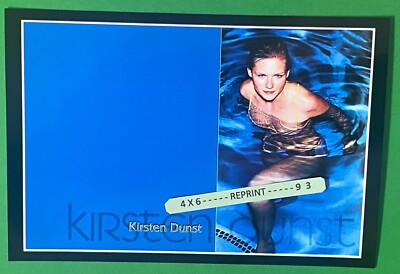 Found 4X6 PHOTO of Sexy Beautiful KIRSTEN DUNST Hollywood Actor & Model