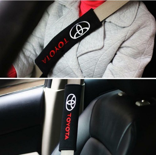 Car Seat Belt Covers Shoulder Pads Protect Safety Cushion Cotton for FORD - Bild 2 von 7