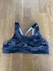 Girl’s Old Navy Active Sports Bra Size L 10-12 Black Camouflage — photo 1