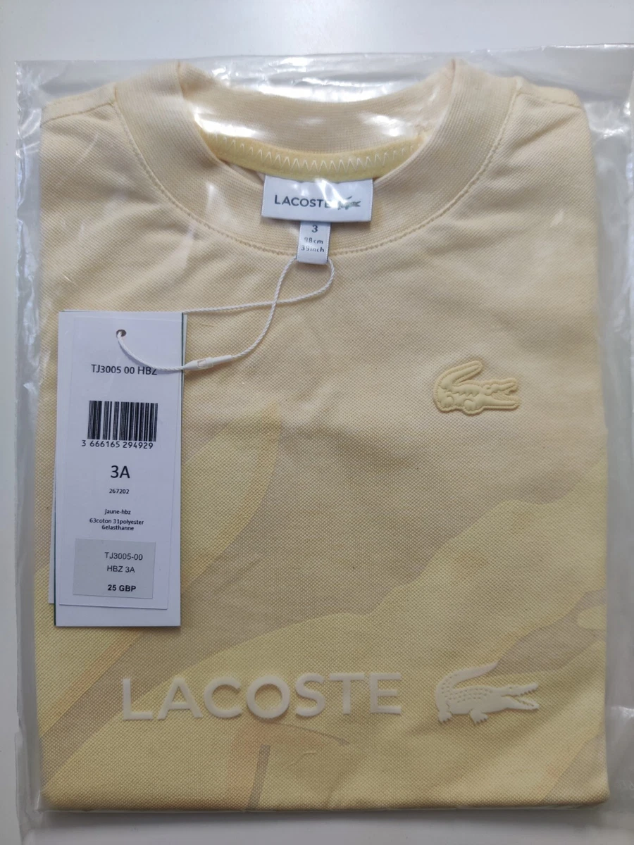 Boys online lacoste tshirt