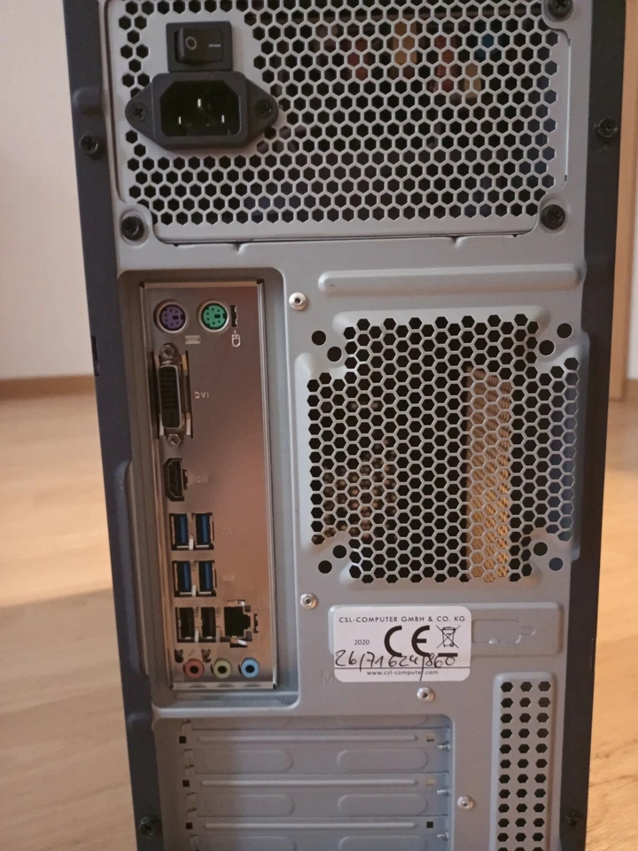CSL PC Turm 4x 3,6 GHz - Bild 2 von 2