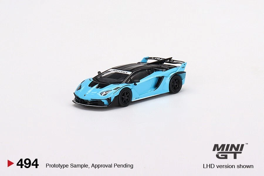 Mini GT 1:64 Lamborghini LB- LB-Silhouette WORKS Aventador GT EVO 