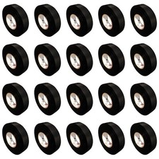 20 Pack Morris 60000 General Purpose Black Electrical Tape 3/4  X 60 Ft X 7 Mil