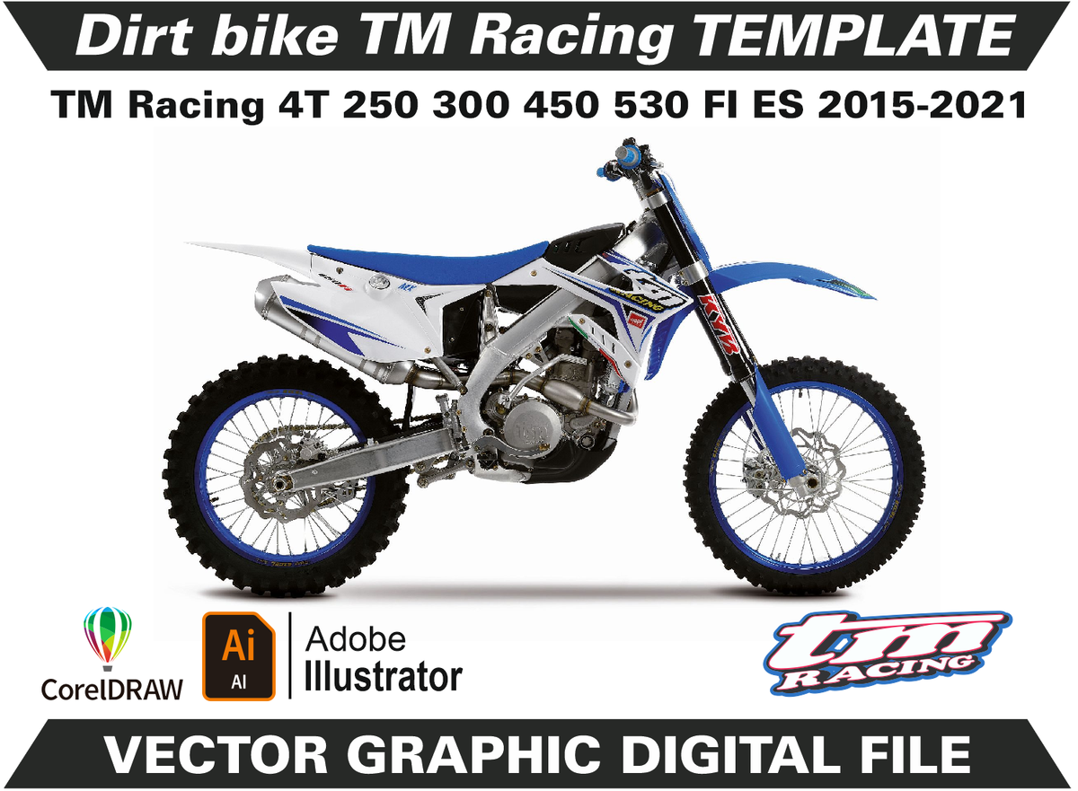 Stroke Tm Racing En 250 Fi Fuel Cap Tm Racing 4stroke Blue SM Project