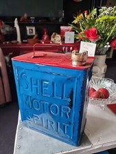 Vintage shell petrol can..1930..