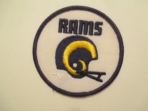 Los Angeles Rams Patch NFL Football Vintage Sew On Free shipping Patches - 第 1/2 張圖片