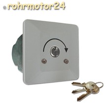 Schlüsselschalter Sektionaltor Rolltor Garagentor Rohrmotor Motor Tor Unterputz